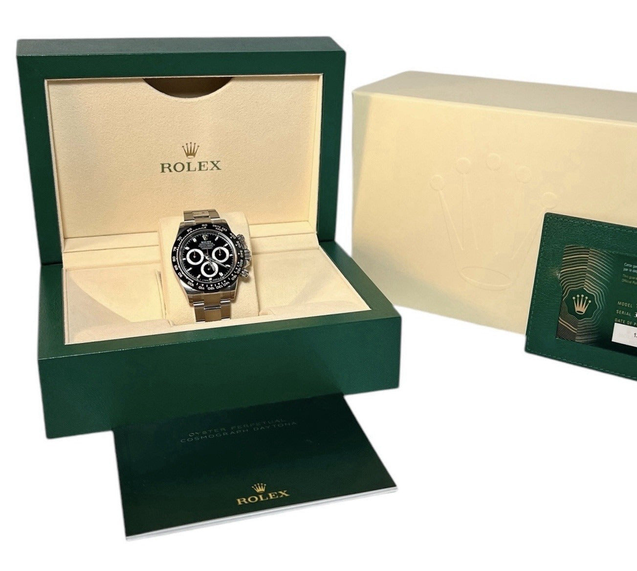 NEW 2022 Rolex Daytona Steel Black Dial 40mm Automatic Men’s Watch 116500LN
