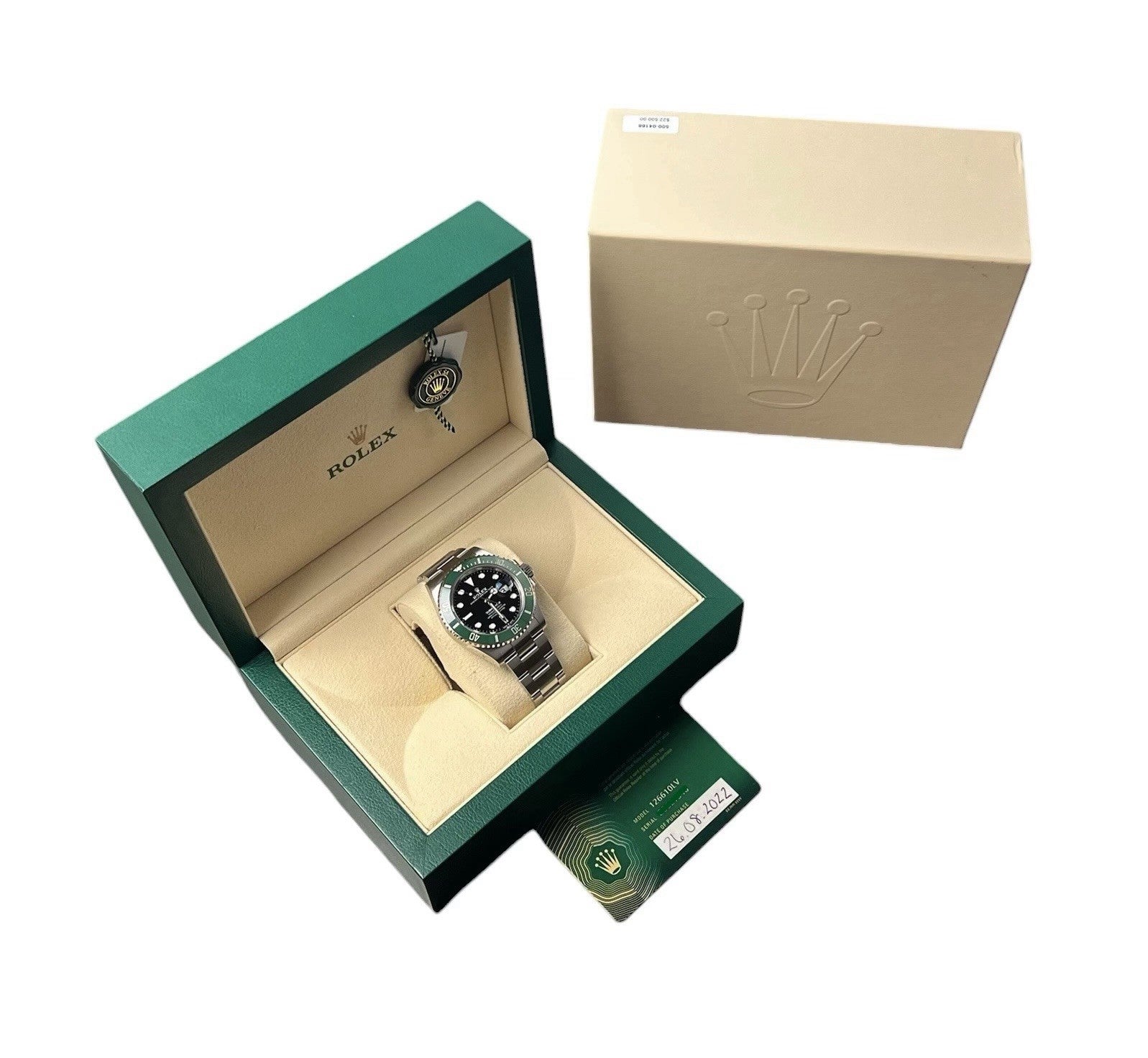 Rolex Submariner Black Dial Stainless Steel 41mm Automatic Men’s Watch 126610LV