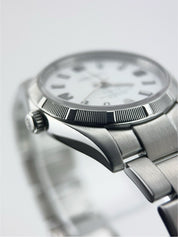Rolex Air King Stainless Steel White Dial 34mm Automatic Mens Watch 114210