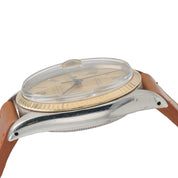 Rolex Datejust Steel & Gold Buckley Dial 36mm Automatic Men's Watch 16013