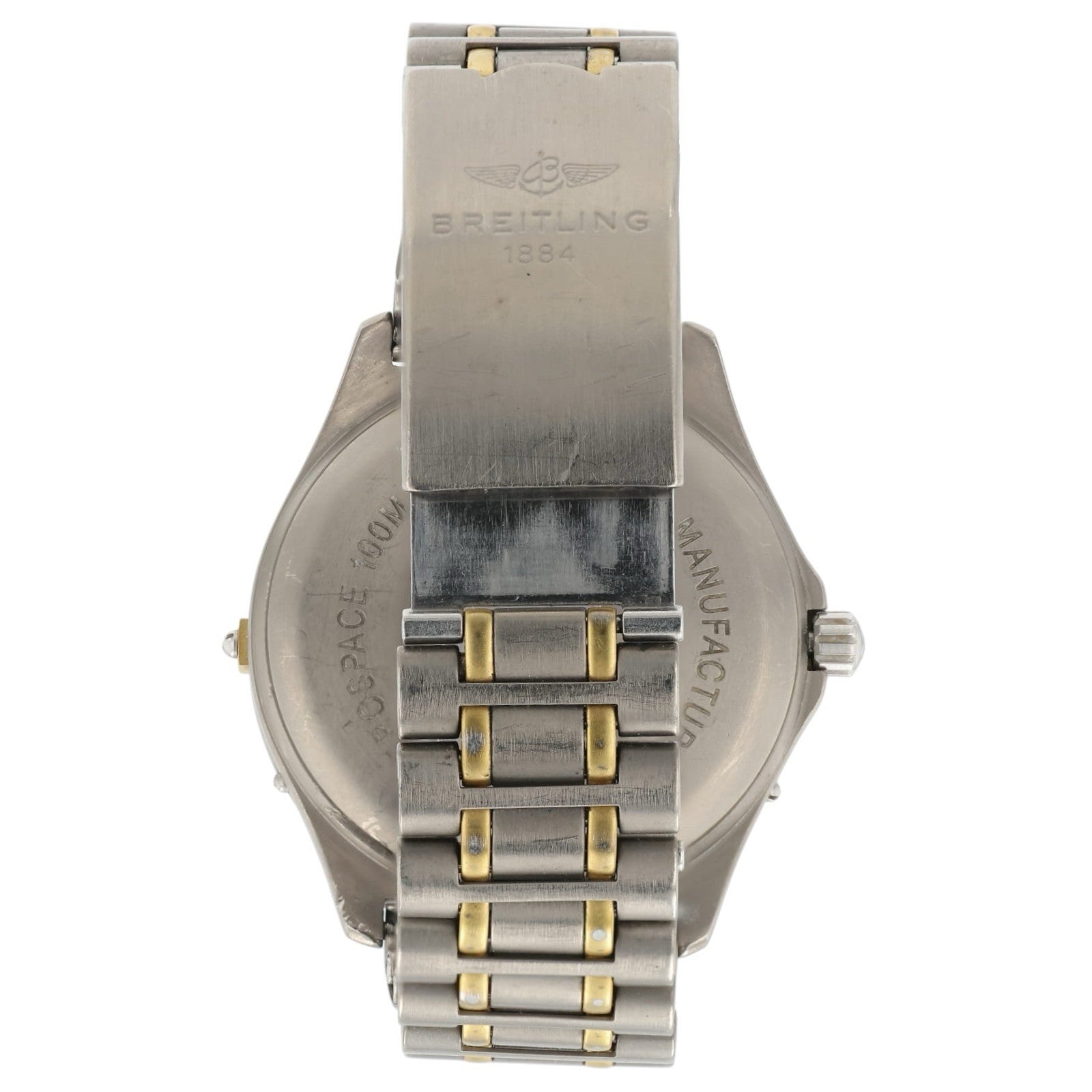 Breitling Aerospace Titanium Two-Tone Quartz 40mm Blue Dial Ref. F56062
