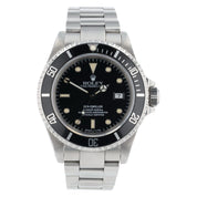Rolex Sea-Dweller Stainless Steel Black Dial 40mm Automatic Men’s Watch 16600