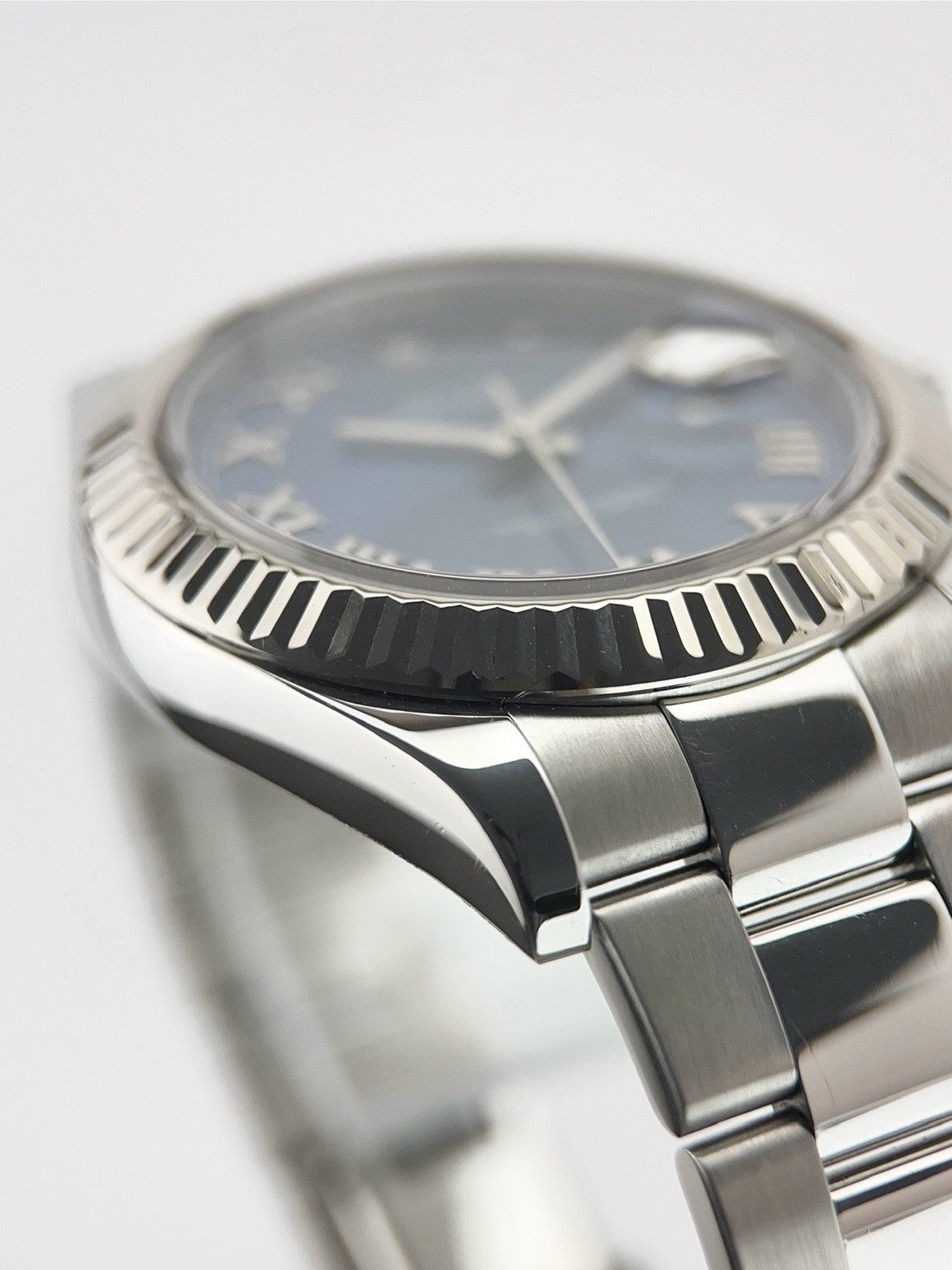 Rolex Datejust II Stainless Steel Blue Dial 41mm Automatic Men's Watch 116334