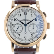 A. Lange & Sohne 1815 18k Rose Gold Silver Dial 39.5mm Manual Wind Men’s 414.032