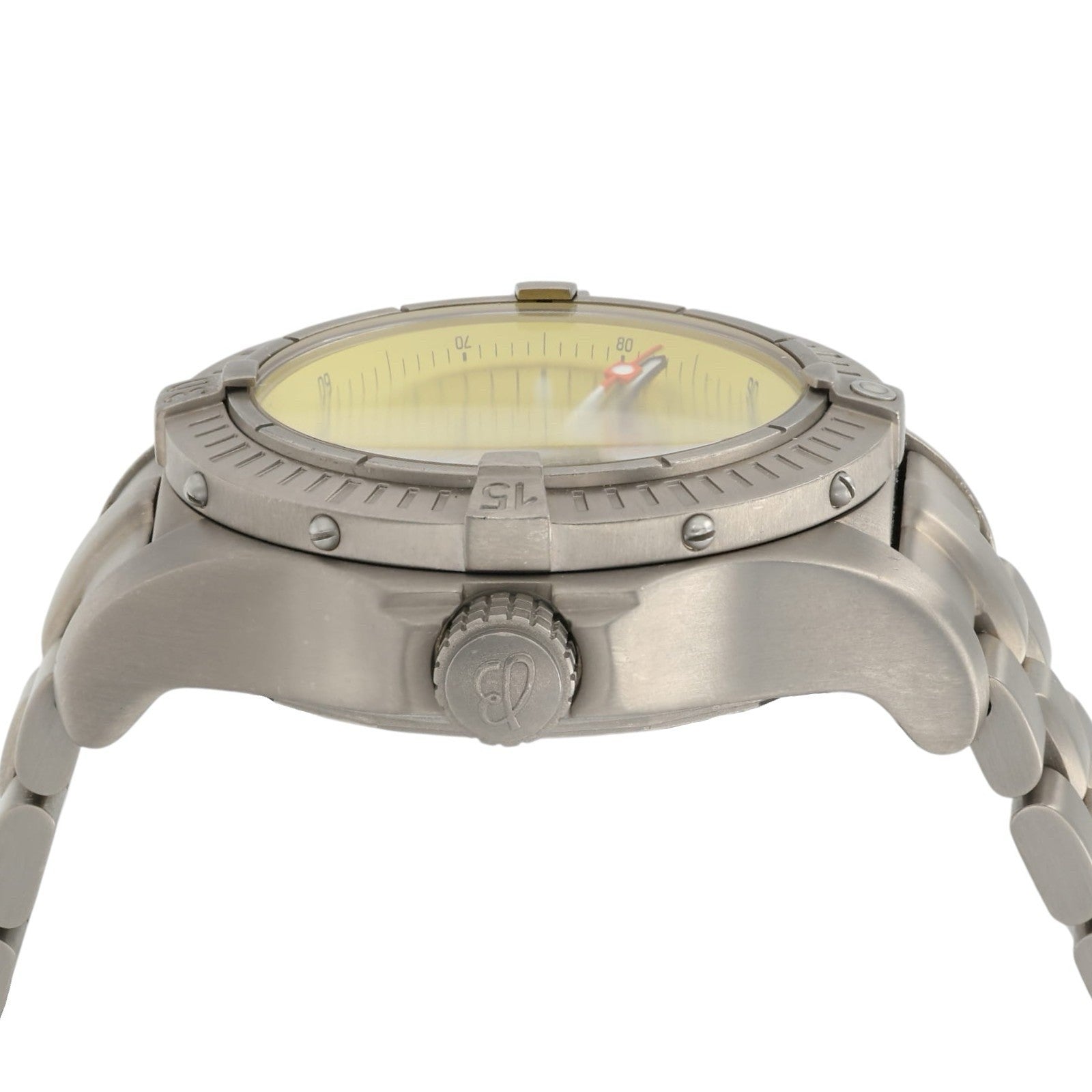 Breitling Avenger Yellow Dial Titanium 44mm Automatic Men’s Watch E173370