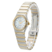 Omega Constellation MOP Dial Gold & Steel 23mm Quartz Women’s Watch 1267.75.00