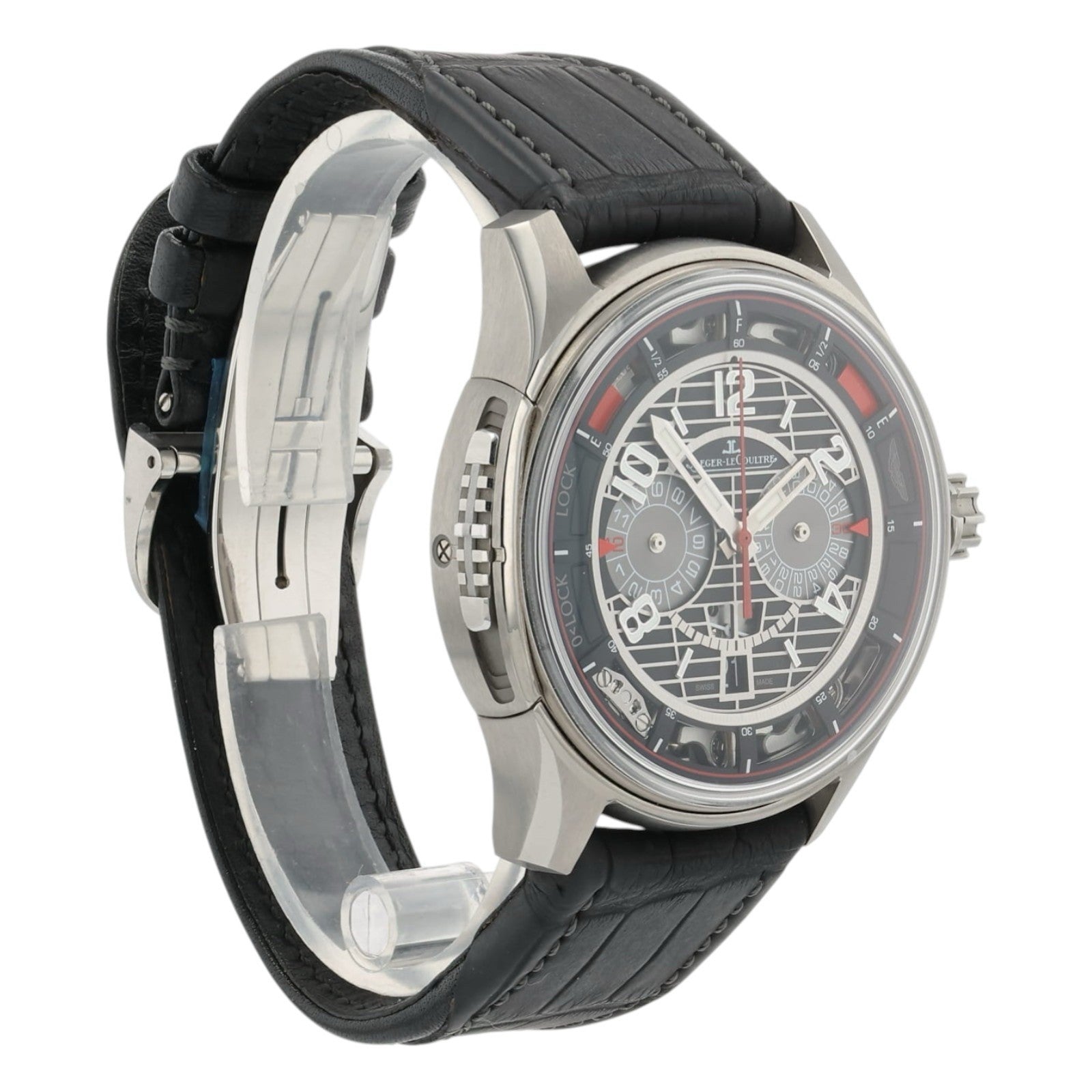 Jaeger-LeCoultre Amvox Skeleton Dial Titanium 44mm Automatic Mens Watch Q194T470