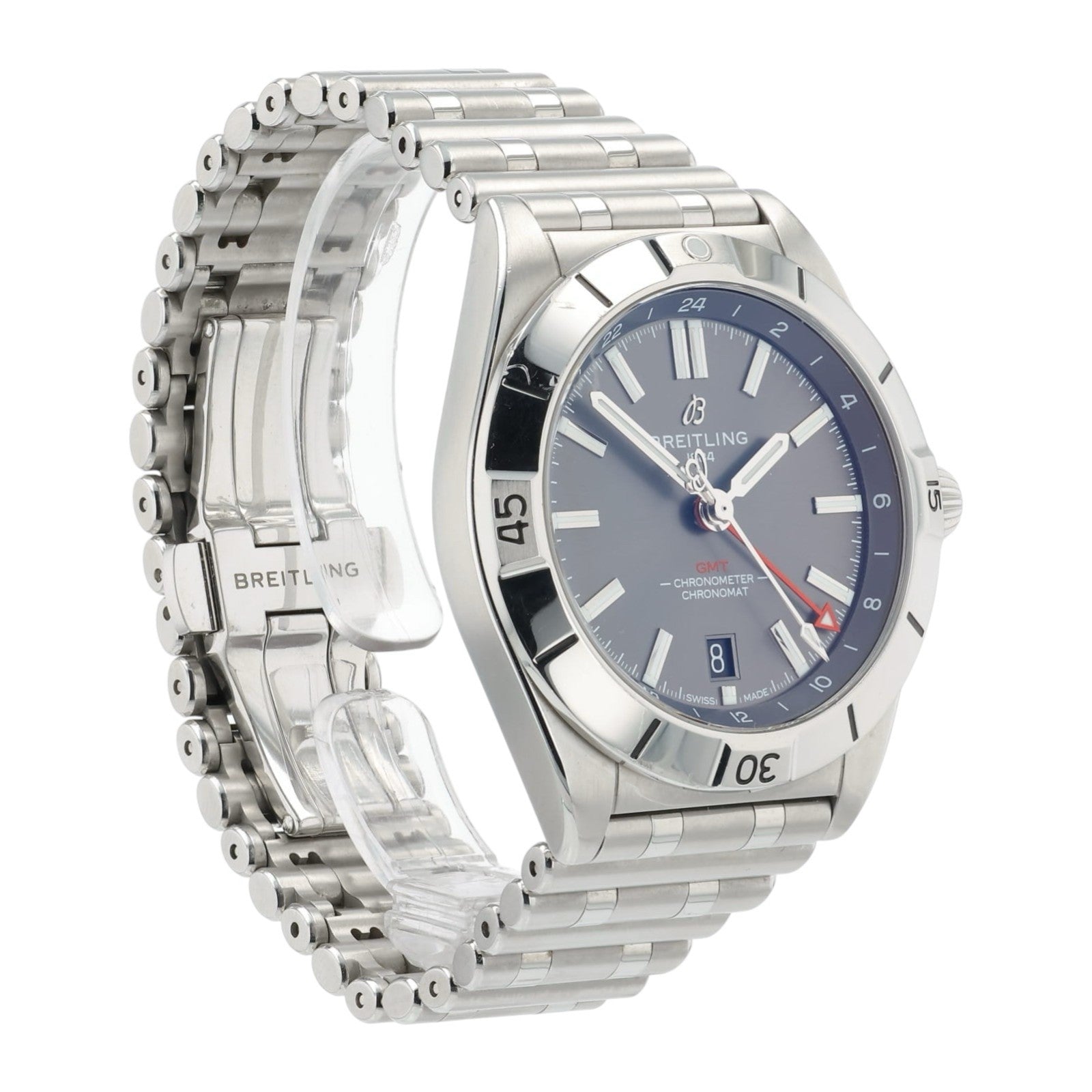 Breitling Chronomat GMT Grey Dial Stainless Steel 40mm Automatic Men’s A32398