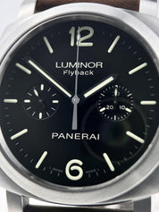 Panerai Luminor Flyback 1950 44mm PAM00361 Automatic Watch w/ Box & Papers 2014