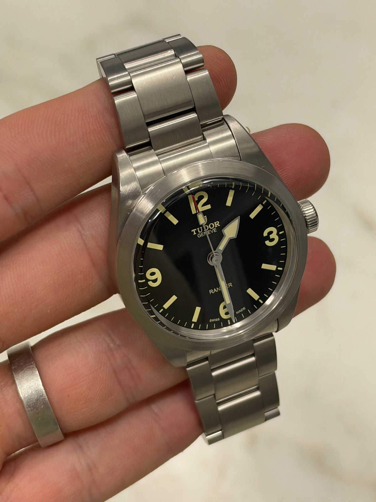 2022 Tudor Ranger 39mm Stainless Steel 79950 Black Dial Automatic Mens Watch