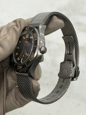 2025 Omega Seamaster NTTD Titanium Brown Dial 42mm Watch 210.90.42.20.01.001