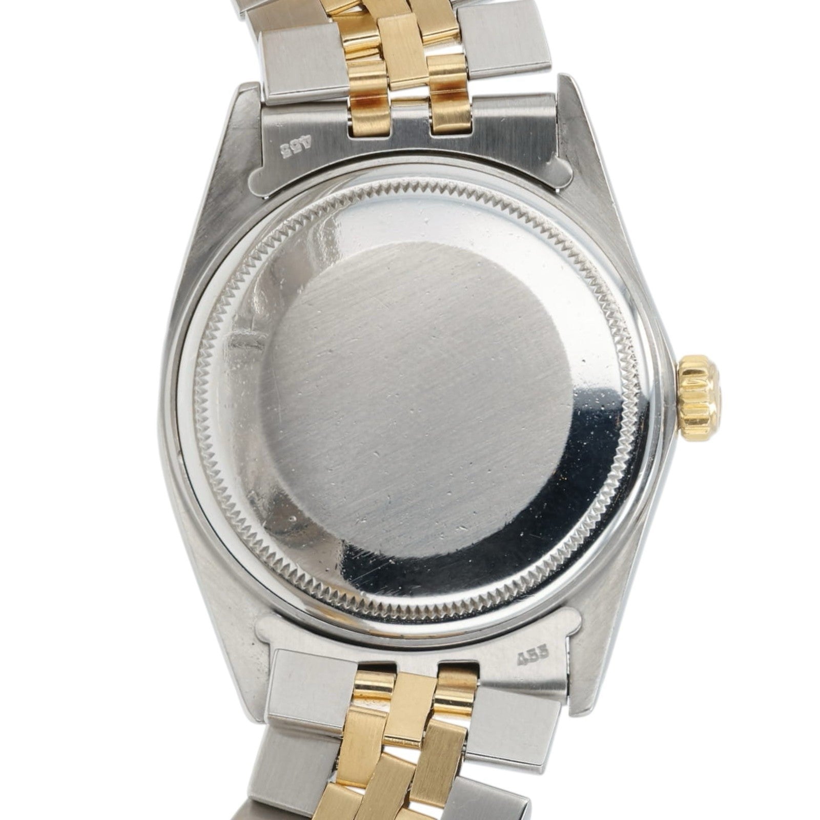 Rolex Two-Tone Datejust Silver Dial Gold & Steel 36mm Automatic Mens 16013
