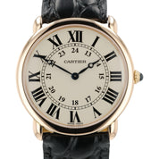 Cartier Ronde Louis Silver Dial 18k Rose Gold 36mm Manual Wind Men’s W6800251