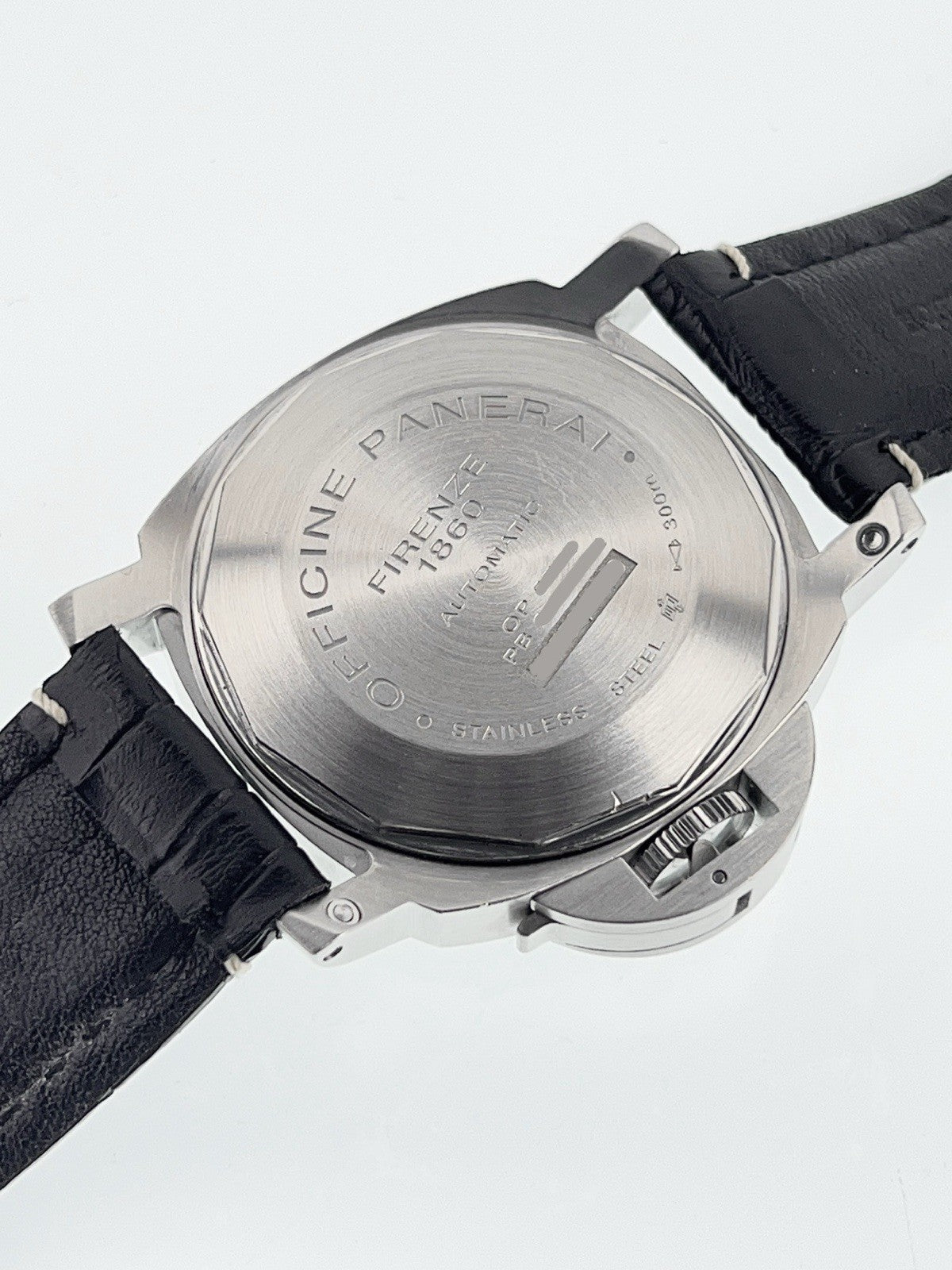 Panerai Luminor Stainless Steel Black Dial 44mm Automatic Men's Watch PAM00299
