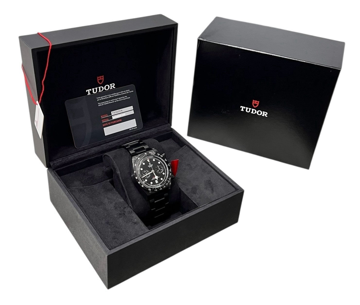 Tudor Black Bay Dark Stainless Steel Black Dial 41mm Automatic Men’s 79360DK