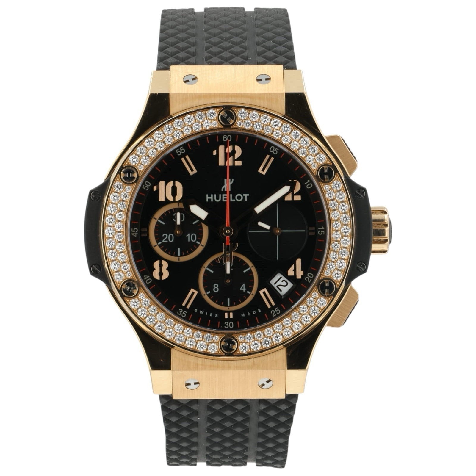 Hublot Big Bang Black Dial 18k Rose Gold Black Dial 41mm Men’s 341.PX.130.RX.114