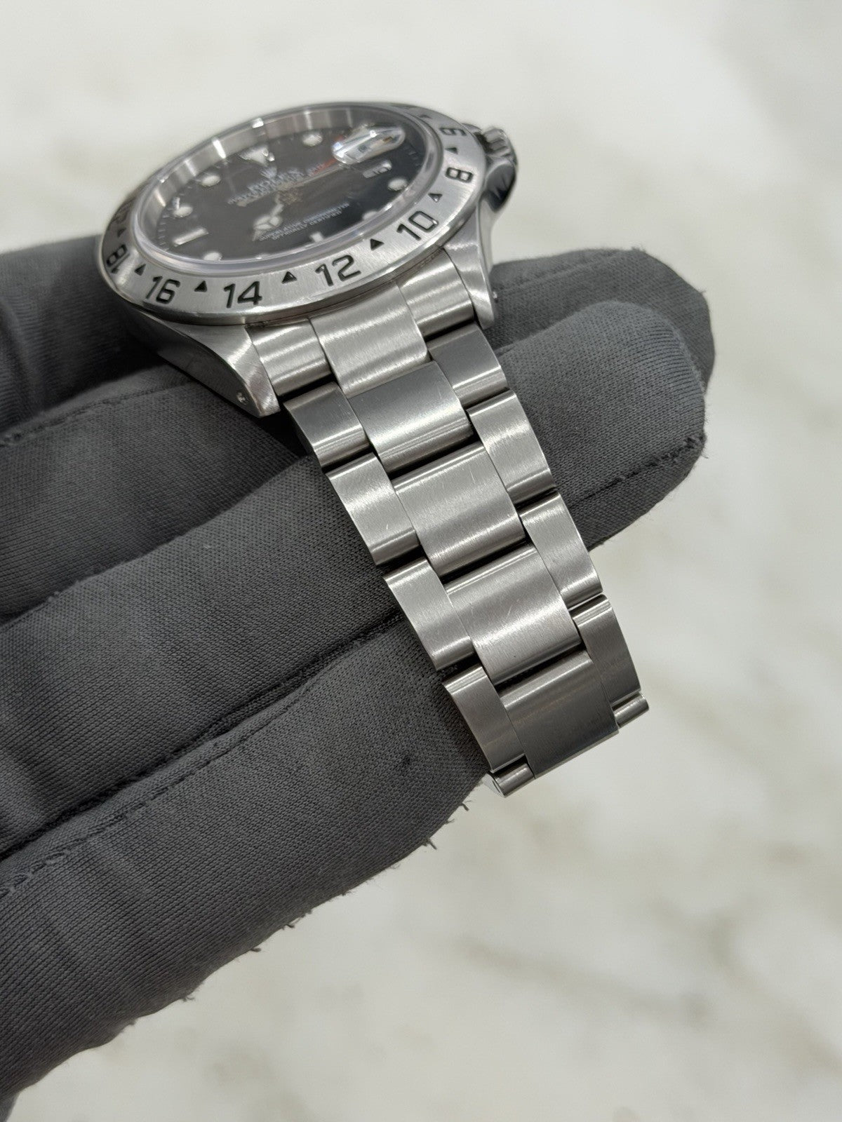 Rolex Explorer II Stainless Black Dial 40mm Auto Men's Watch 16570