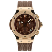 Hublot Big Bang Cappuccino Brown Dial 18k Rose Gold 41mm Auto 341.PC.1007.RX