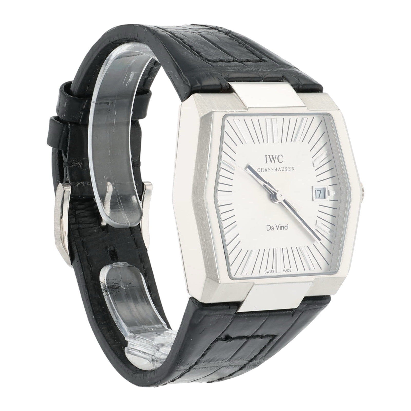 IWC Da Vinci Automatic Platinum Case Silver Dial 41mm Automatic Mens IW546105