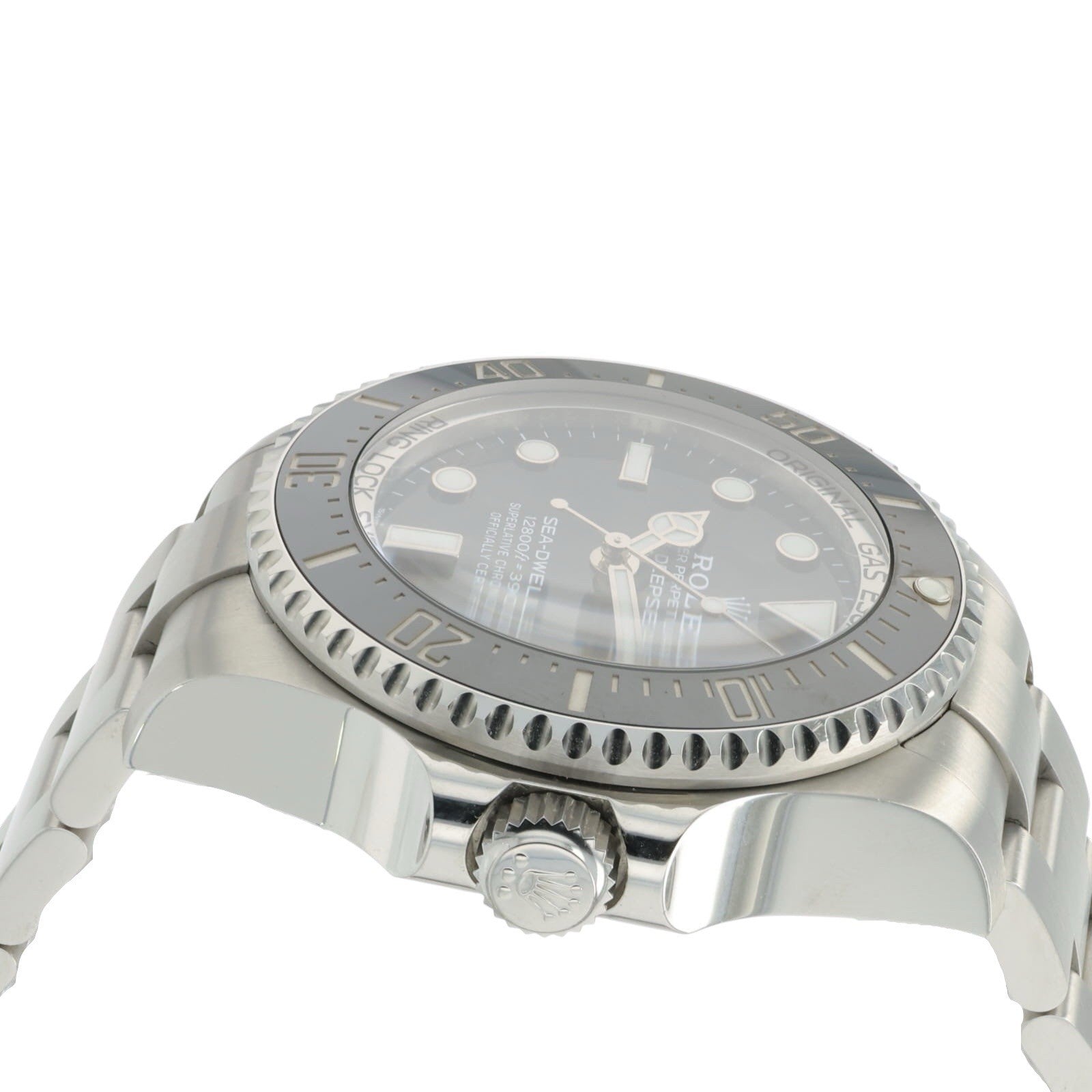 Rolex Sea Dweller Deepsea Stainless Steel Black Dial 44mm Automatic Mens 126660