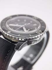 Blancpain Fifty Fathoms Steel Black Dial 45mm Automatic Mens 5085F-1130-52a