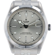 Tudor Black Bay Stainless Steel Silver Dial 41mm Automatic Movement Mens 79680