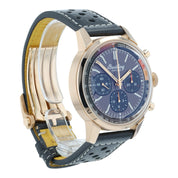 Breitling Top Time 18k Rose Gold Brown Dial 41mm Automatic Mens Watch RB0176