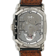 Chopard L.U.C Engine One Tourbillon Grey Titanium Manual Mens Watch 168526-3001