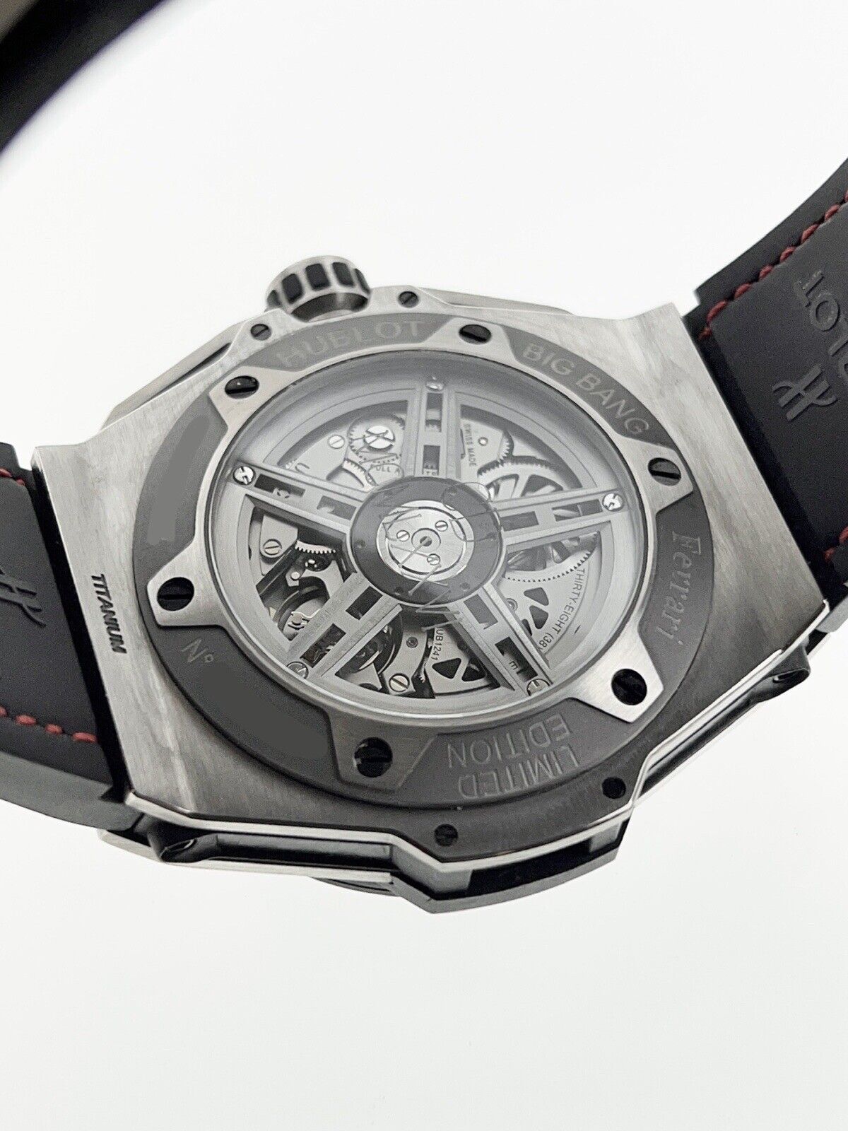 Hublot Big Bang Ferrari LE Titanium 45mm Automatic Men’s Watch 401.QX.0123.VR