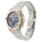 Breitling Chronomat Grey Dial Gold & Steel 42mm Automatic Men’s Watch UB0134