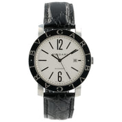 Bvlgari Chronograph White Dial Stainless Steel 42mm Automatic Men’s Watch BB42SL