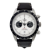 Tudor Black Bay Chronograph Steel White Dial 41mm Automatic Mens Watch 79360N