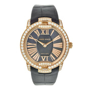 Roger Dubuis Velvet 18k Rose Gold Black Dial 36mm Automatic Watch DBVE0004