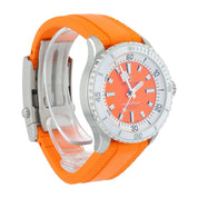 Breitling Superocean Stainless Steel Orange Dial 36mm Unisex Watch A17377