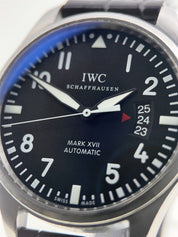 IWC Pilot Mark Stainless Steel Black 41mm Automatic Men’s Watch IW326501