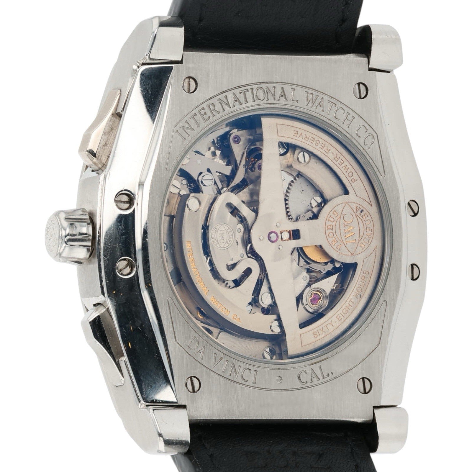 IWC Da Vinci Chronograph Steel Black Dial 43mm Automatic Men’s Watch IW376403