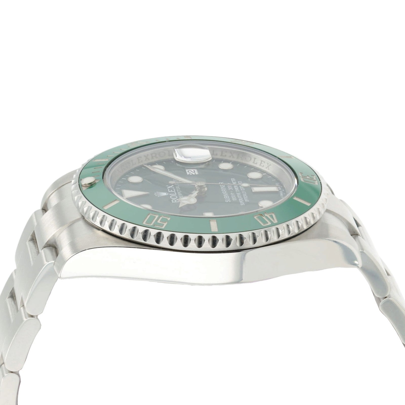 Rolex Submariner “Hulk” Green Dial Steel 40mm Automatic Men's Watch 116610LV