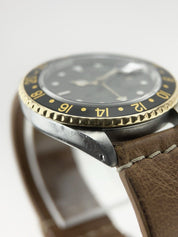 Rolex GMT Master II Steel and Gold 40mm Automatic Men’s Watch 16713