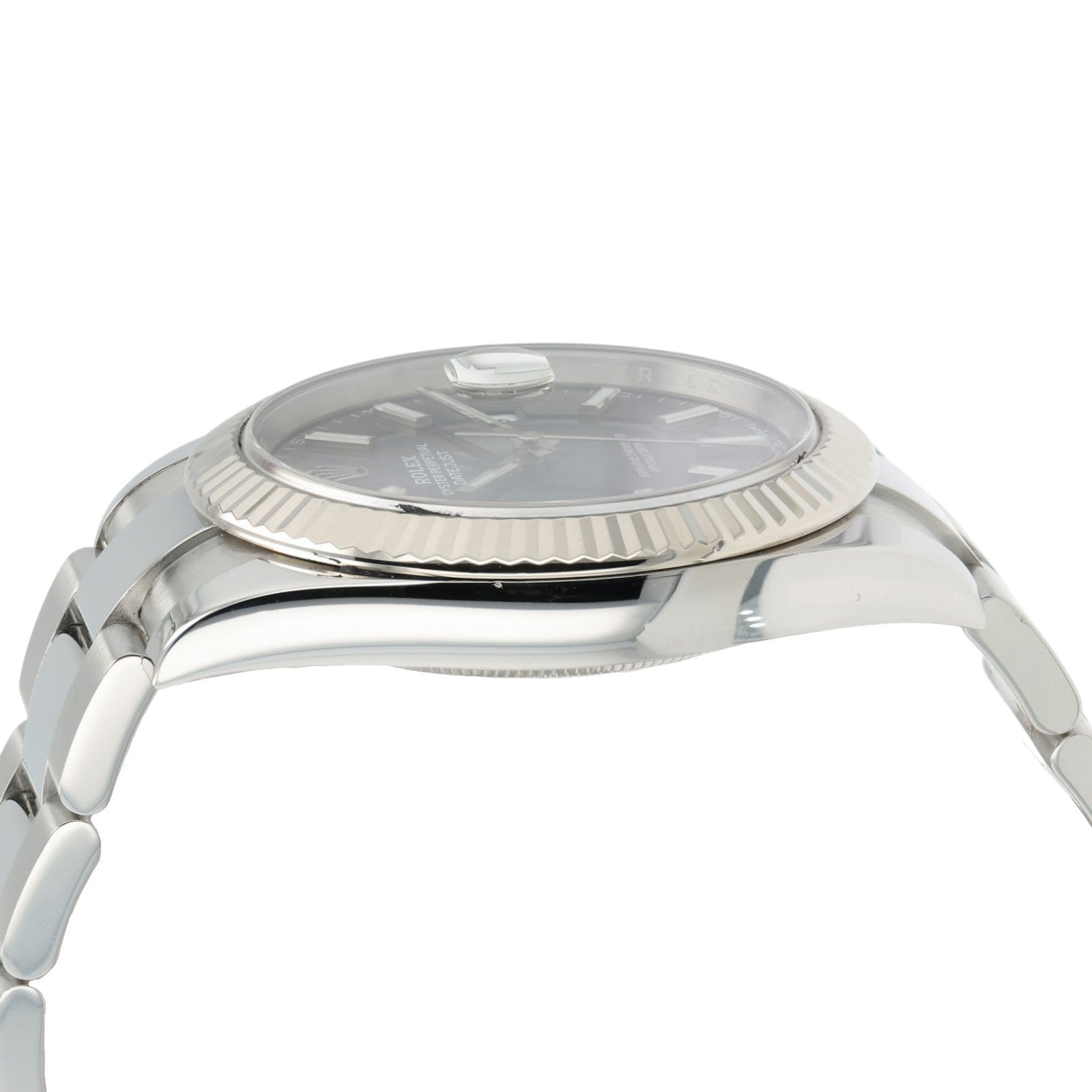 Rolex Datejust Rhodium Dial Stainless Steel 41mm Automatic Mens Watch 126334