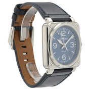 Bell & Ross BR03A Blue Dial Stainless Steel 42mm Automatic Mens BR03A-BLU-ST/SCA
