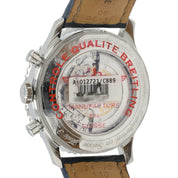 Breitling Navitimer Blue Dial Stainless Steel 46mm Automatic Men’s Watch AB0127