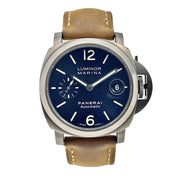 Panerai  Luminor Marina PAM00282 Automatic Titanium 40mm Blue Dial - Watch only