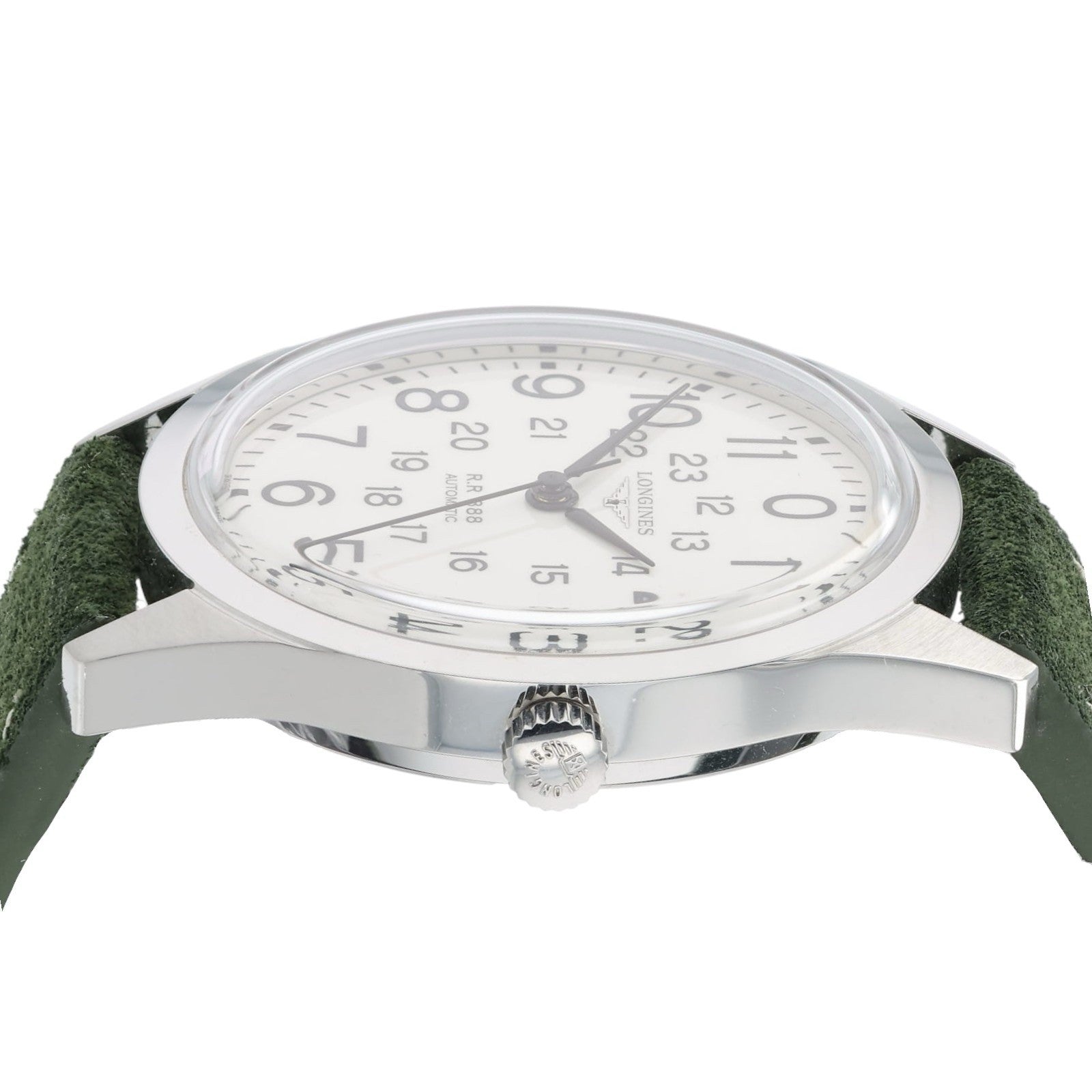 Longines Heritage Railroad White Dial Stainless Steel 40mm Automatic L2.803.4