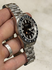 NEW 2026 Shinola Monster GMT Automatic 40mm Black Dial Steel Watch S0120267028