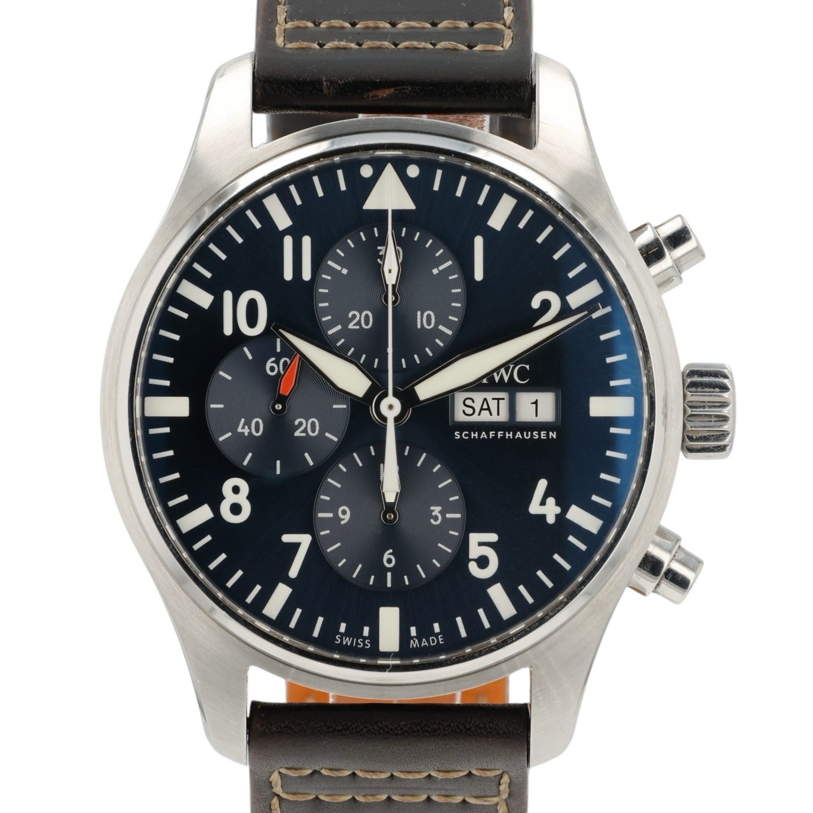 IWC Pilot Le Petit Prince Blue Dial Steel 43mm Automatic Men’s Watch IW377714