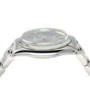 Rolex Datejust Gray Dial Stainless Steel 36mm Automatic Movement Mens Watch 1600