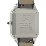 Cartier Santos Small Model Silver Roman Dial Women's Quartz Watch WSSA0086