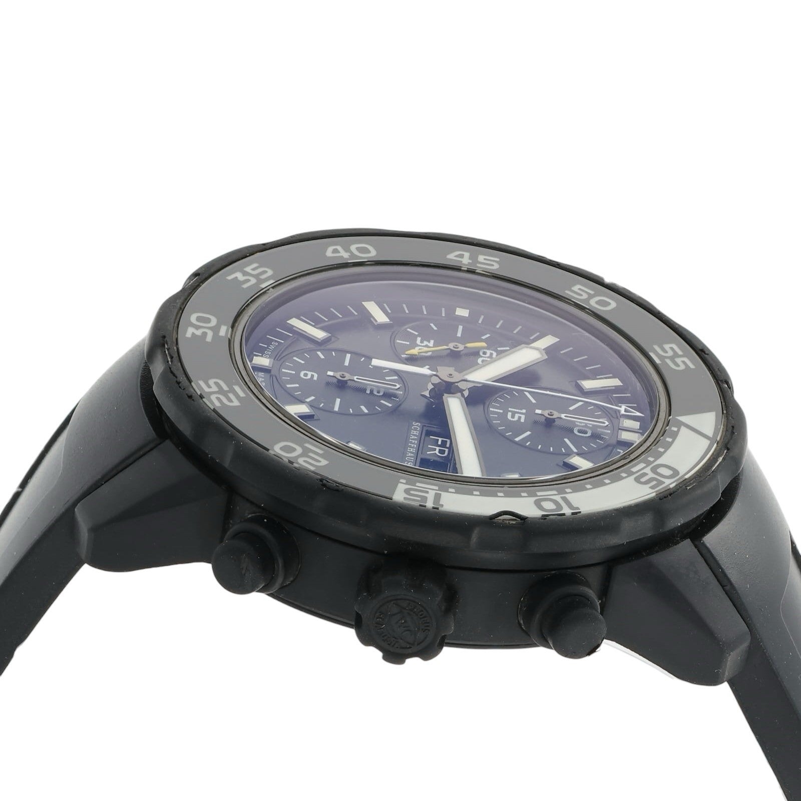 IWC Aquatimer Black Dial Stainless Steel 44mm Automatic Men’s Watch IW376705