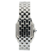 Cartier Panthere Silver Dial Stainess Steel 27mm Quartz Womens Watch W4PN0008