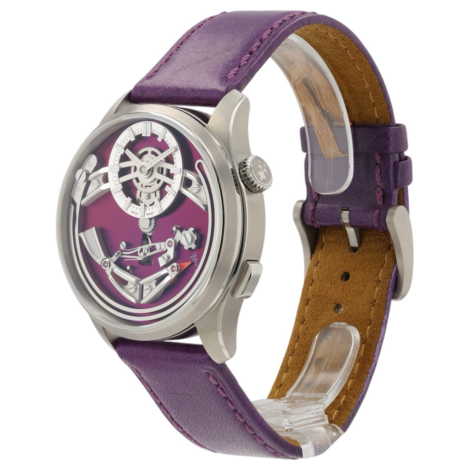 Christopher Ward Bel Canto Purple Dial Titanium 41mm Automatic Men’s Watch